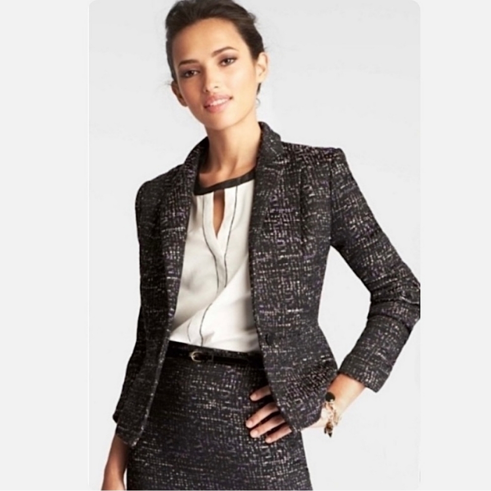 Ann Taylor tweed jacket